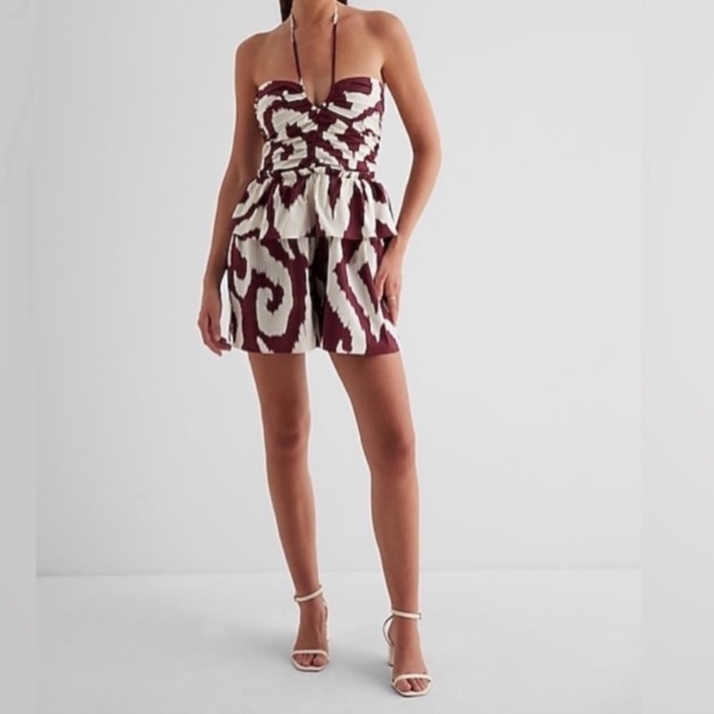 NWT Express Halter Romper